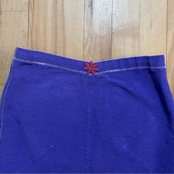 Rare Vintage 60s Sears Groovy Purple Short Girdle with Garters - Sz XS - Picture 4 of 11